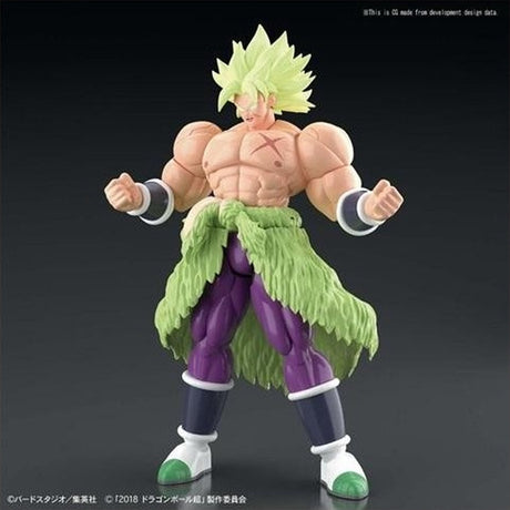 Umærket sans marque dragon ball-film: super saiyan broly modelsæt med fuld kraft