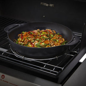 Weber fremstillet wokdamper