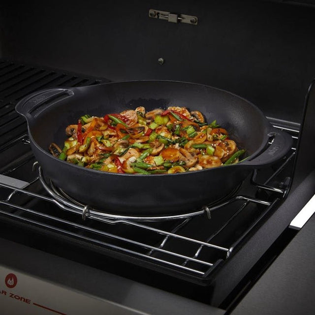 Weber fremstillet wokdamper