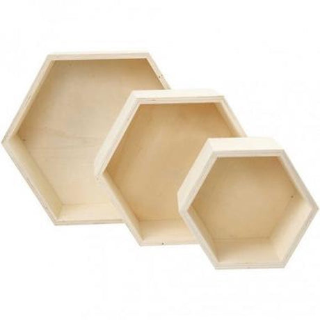 Creativ virksomhed https: www.cchobby.nl vis boxes-hexagonal-h-14-8-19-24-2-cm-d-10-cm-3-piece-1-set
