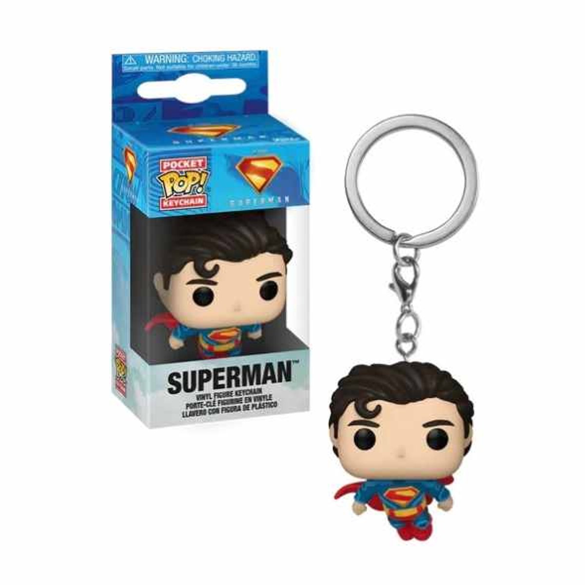 Funko pocket pop! nøglering - dc comics: superman (2025) - superman pocket pop