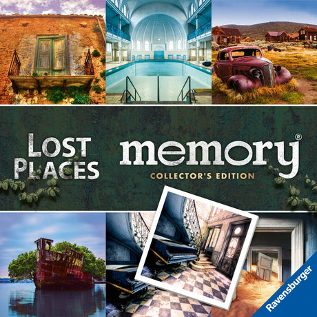 Ravensburger - memoryâ® tabte steder - huskespil - fra 8 år