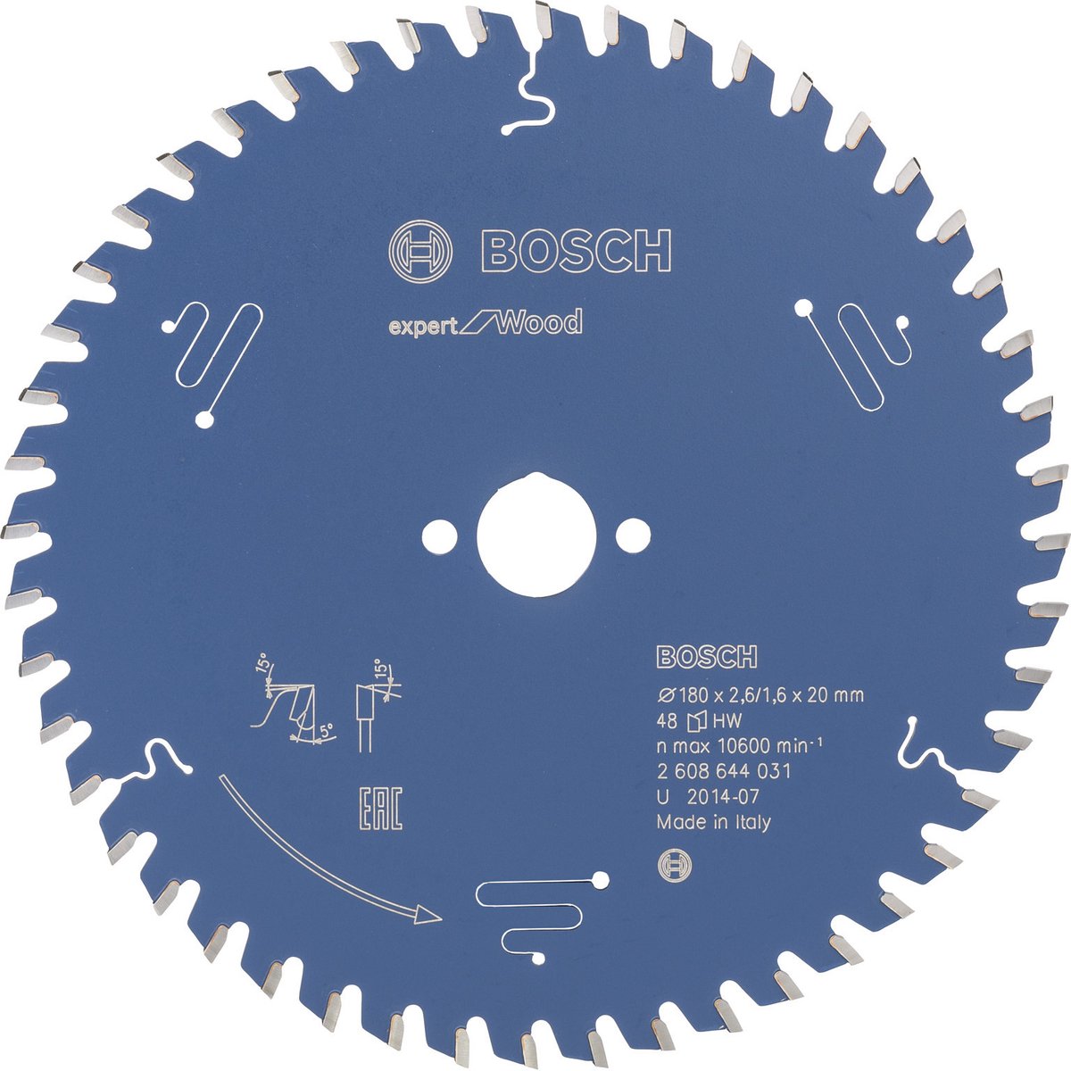 Bosch rundsavsklingeekspert til constructwood 165x20x2 1,3x24 t