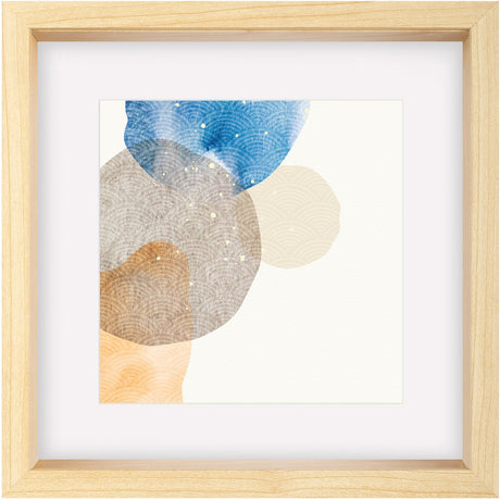 Walther form - 3D FSC træramme - fotostørrelse 40x40 cm - kunstglas - birk