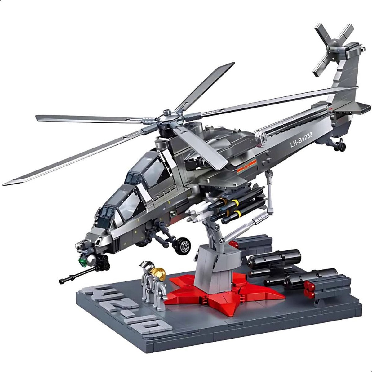 Sluban modelbricks angrebshelikopter wz-10s 1 35 (m38-b1233)