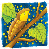 Goki-puslespil: sommerfugl 20x20x1,5 cm, 4 lag, 44-delt, træ, 3+