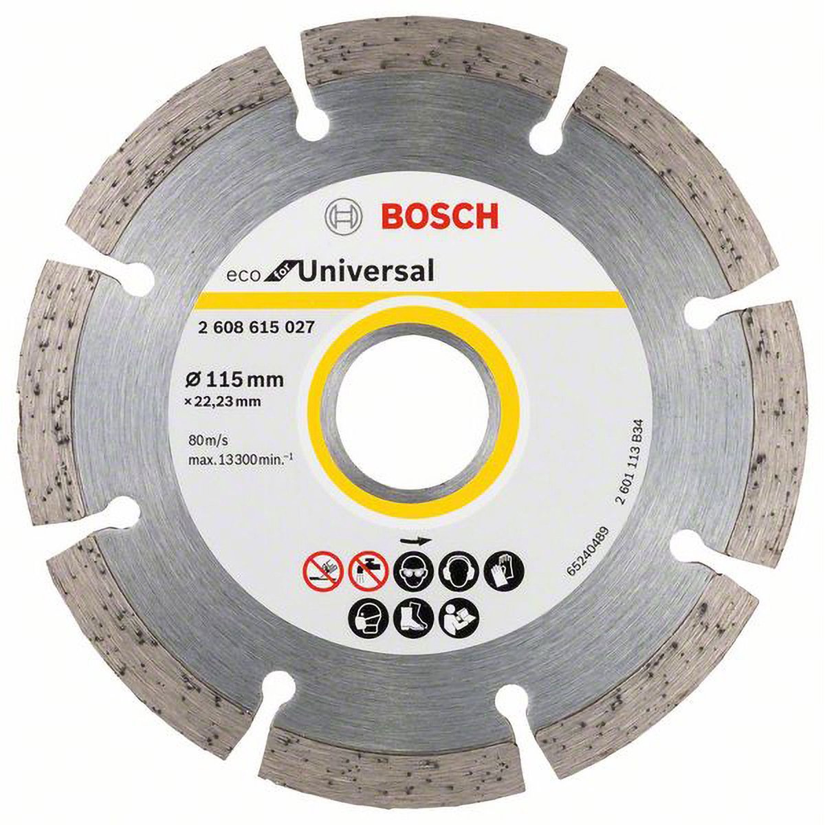 Bosch eco for universal - diamond disc - 115 mm - segment