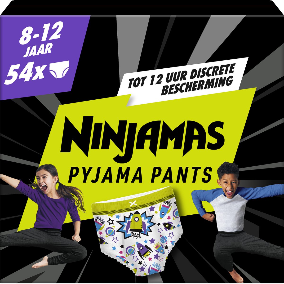 Ninjamas pyjamasbukser - 54 pyjamasbukser - månedsæske