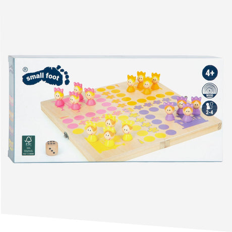Lille fod - ludo spil prinsesse af træ