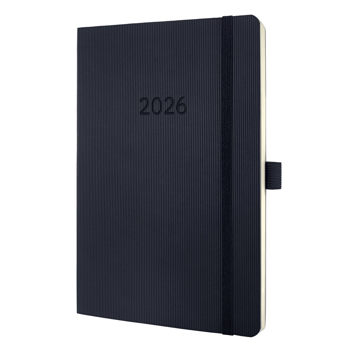 Sigel weekly agenda 2026 conceptum - format a5 - sort - softcover - si-c2622