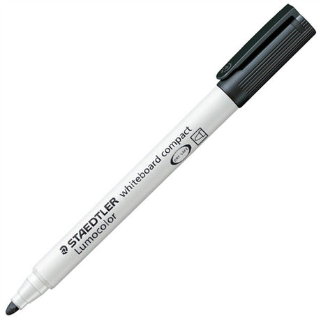 Staedtler tavlemarkør lumocolor compact black 10 stk