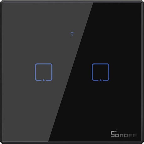 Sonoff smart switch wifi + rf 433 t3 eu tx (2-kanaals)