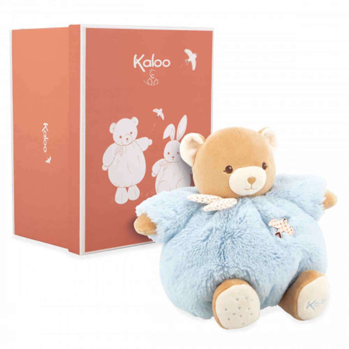 Kaloo patapouf - krammetøj - bjørn - 25 cm. - farve blå