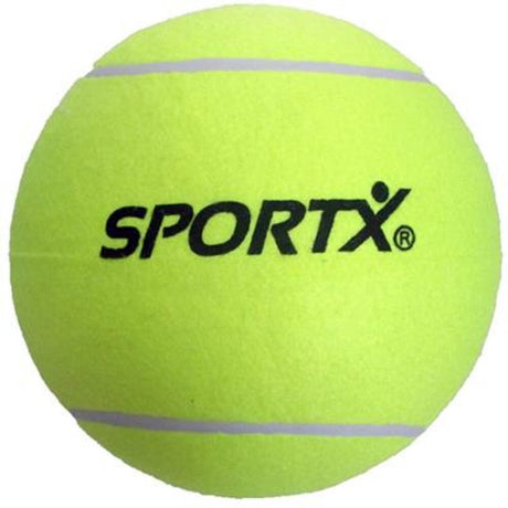 Sportx jumbo tennisbold xl gul