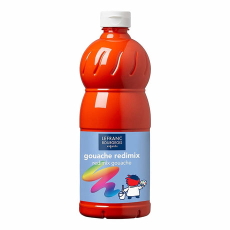 Lefranc bourgeois l b gouache maling redimix vermillion 500ml