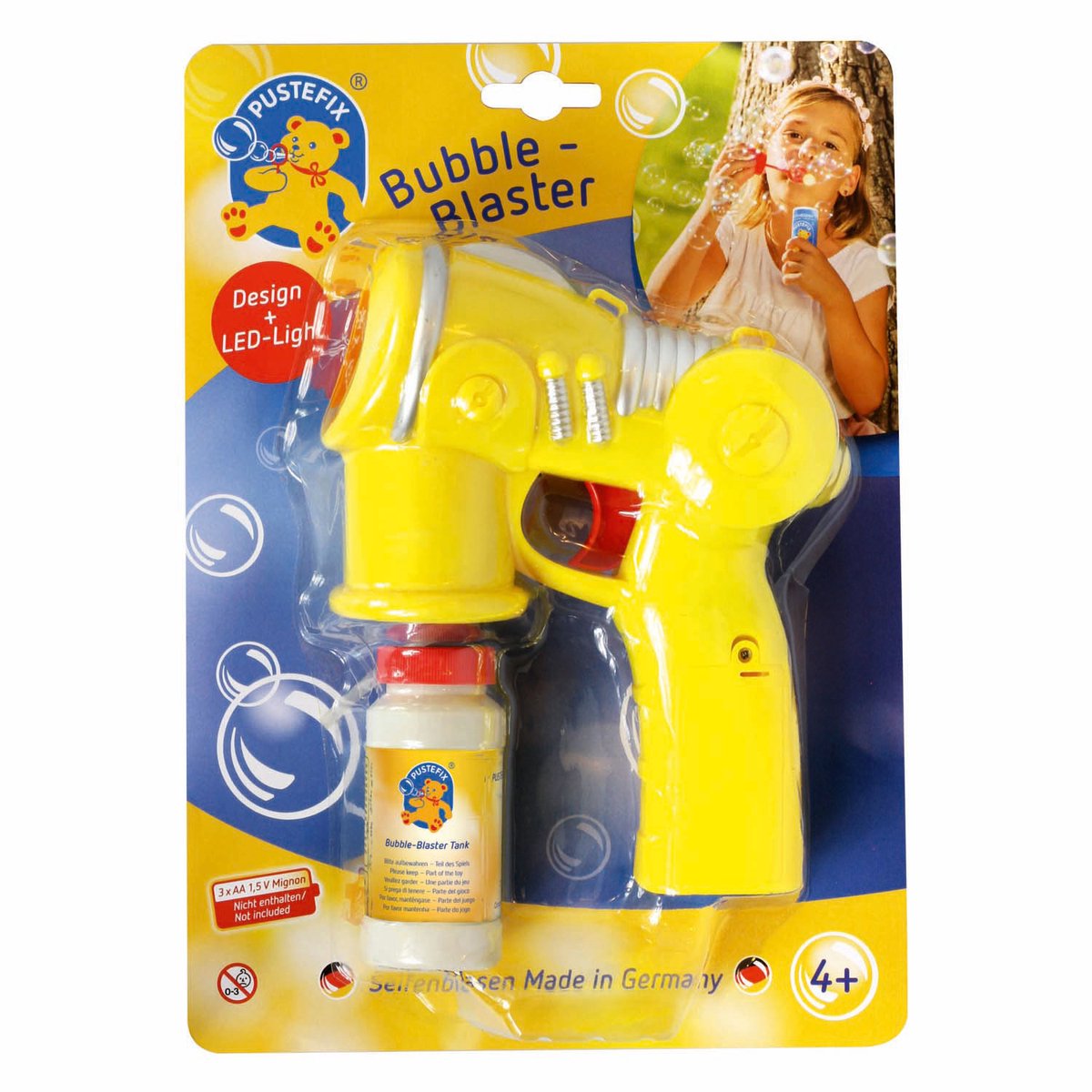 Pustefix bobleblaster med bobleblæser