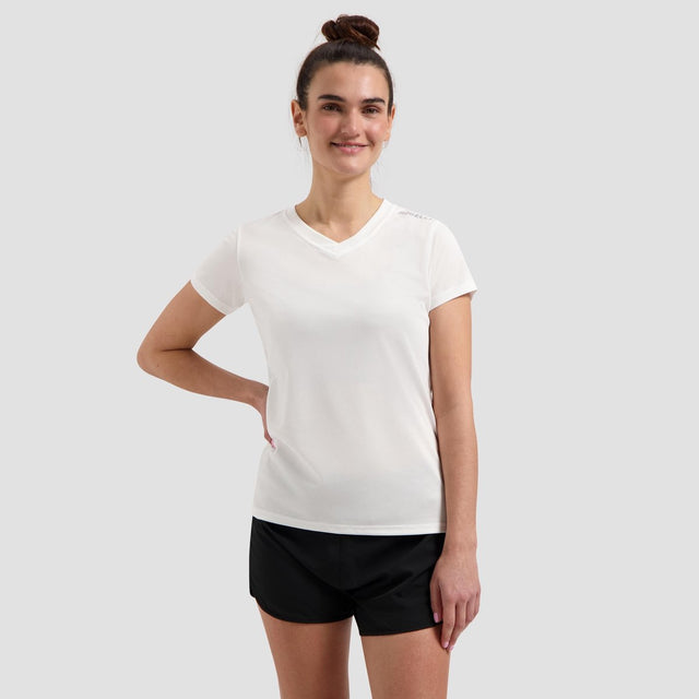 Rogelli promo dames hardloopshirt - korte mouw - wit