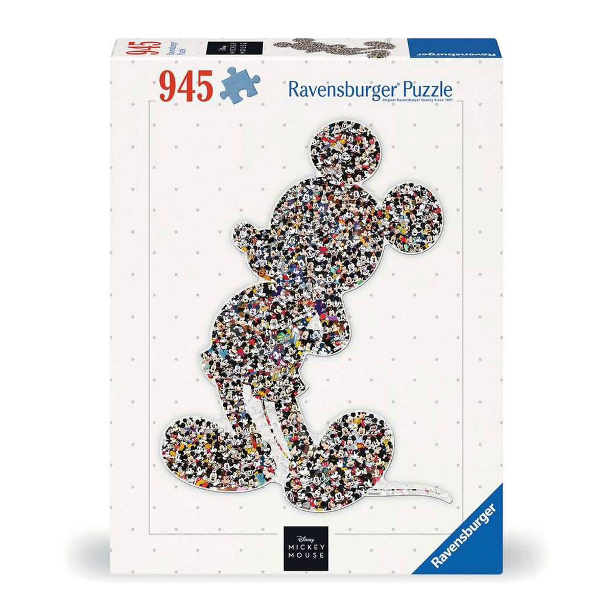 Ravensburger - disney micky mouse - formet mickey - 940 stk