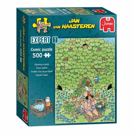Jan van Haasteren puslespil ekspert 2 - picnic sjov, 500 stk.