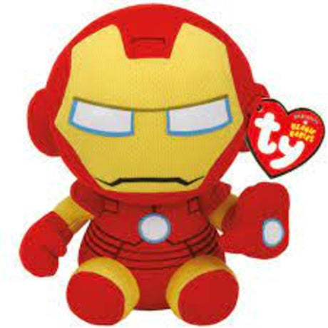 Ty beanie iron man, 15 cm