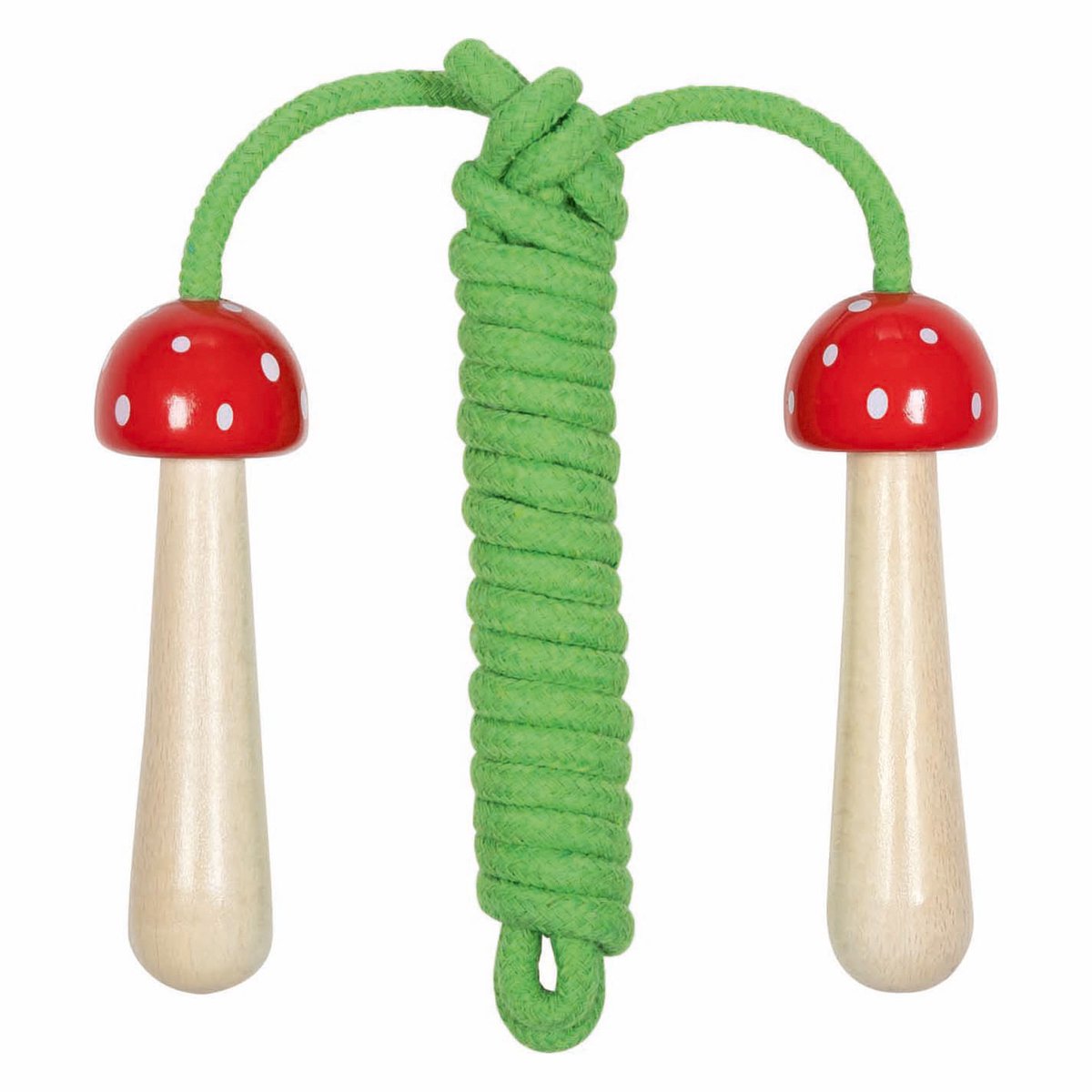 Goki sjippetov, champignon i træhåndtag
