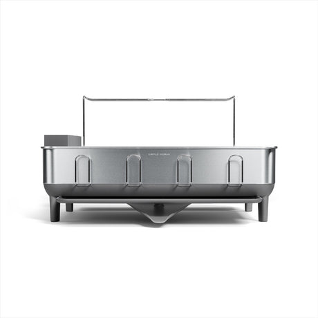 Simplehuman afdruiprek rvs - vrijstaand - zwart grijs
