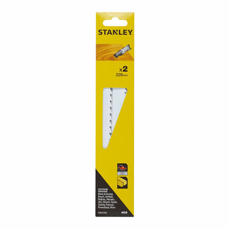 Stanley frem- og tilbagegående savklinger 228mm træplast