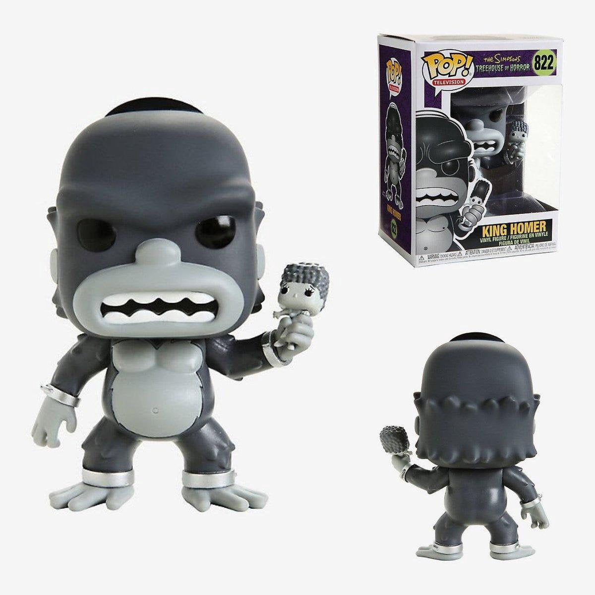 Funko pop! animation: simpsons - rædselstræhus - kong homer #822