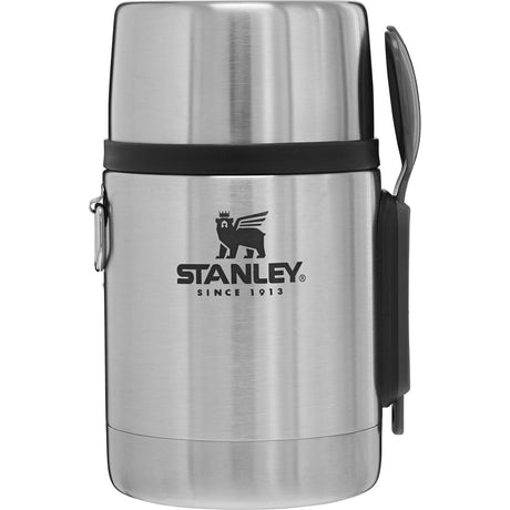 Stanley adventure alt-i-en madbeholder med spork 0,53l - termokande madkasse holder varm eller kold i 12 timer - dobbeltvægget isolering - lækagesikker - BPA fri - rustfrit stål
