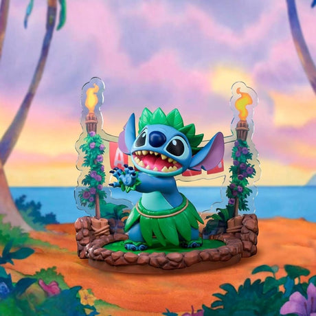 Lilo stitch sfc superfigur samling - stitch hula dance unisex samlerfigurer - flerfarvet - standard