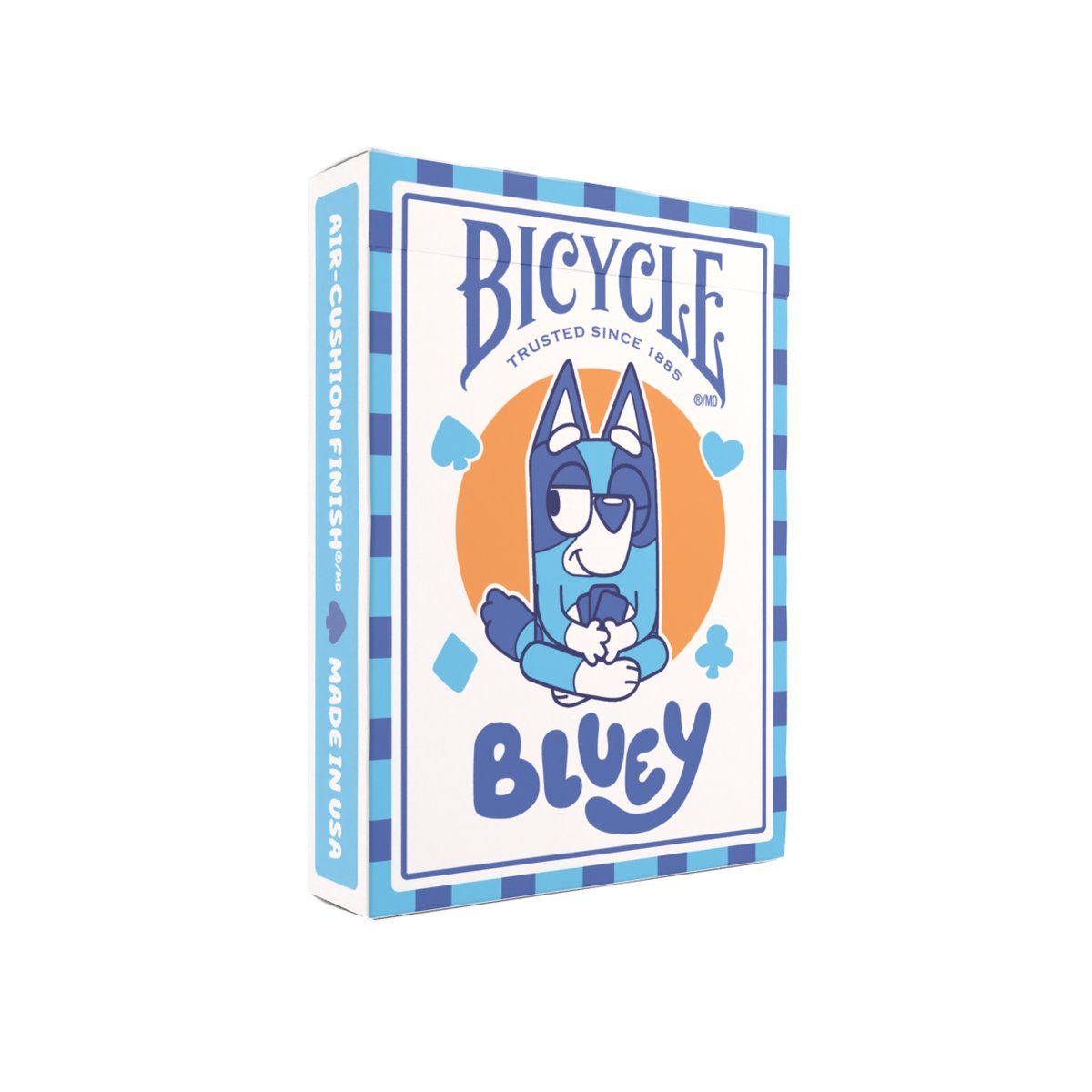 Bicycle ® bluey - premium spillekort - officielt licenseret - samleobjekt