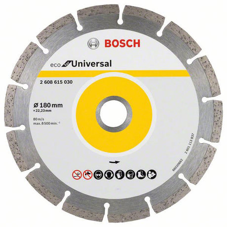 Bosch diamantdoorslijpschijf eco voor universeel ø 180 mm - 26086...