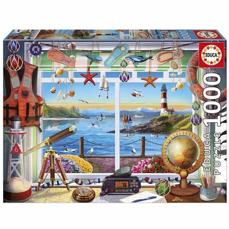 Educa - livet i havnen - puslespil - 1000 brikker - Sinterklaas gaver