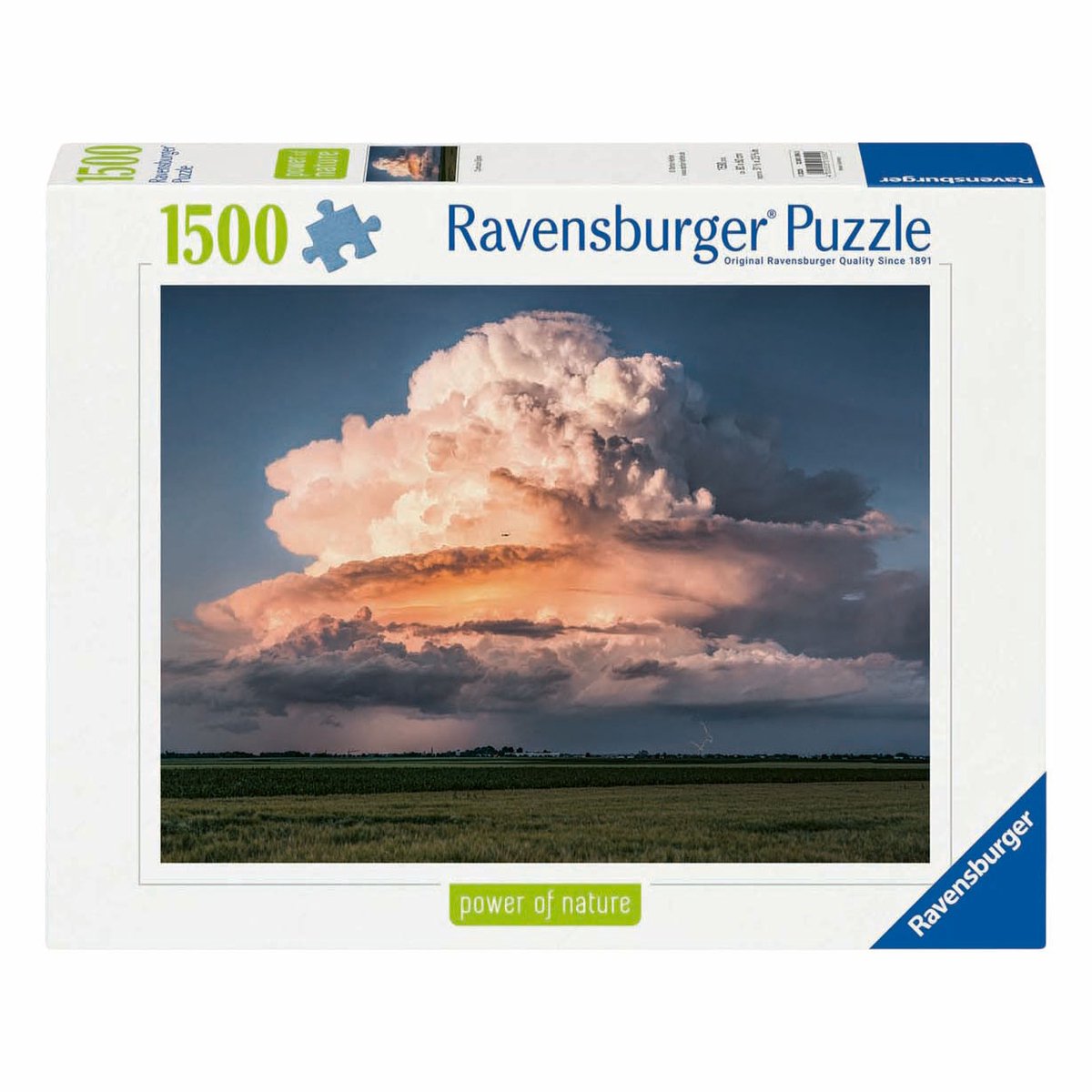 Ravensburger puslespil landskab cumulus episk puslespil med 1500 brikker.