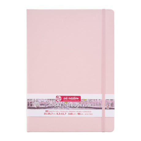 Talens art creation schetsboek pastel roze 21 x 29.7 cm 140 g 80 vellen