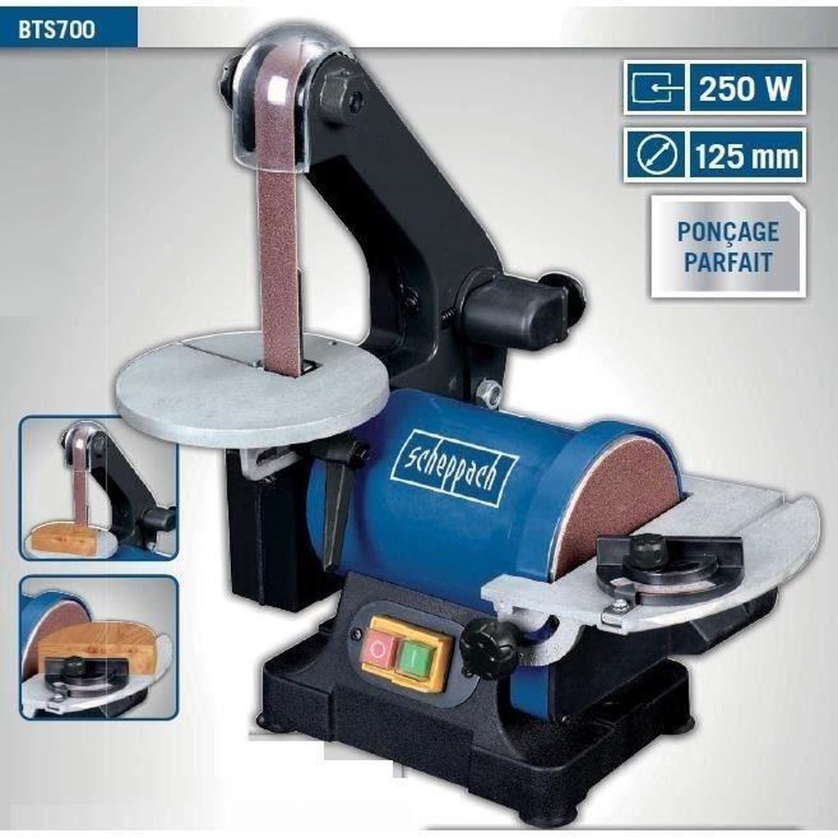 Scheppach bts700 båndskivepudser 5 4903304901