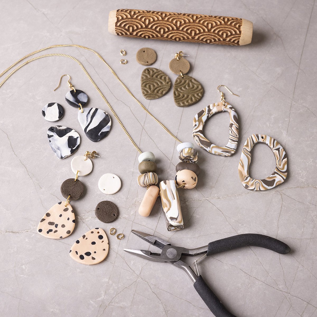 Creativ Company Starter Hobbyset Jewelry Making Clay