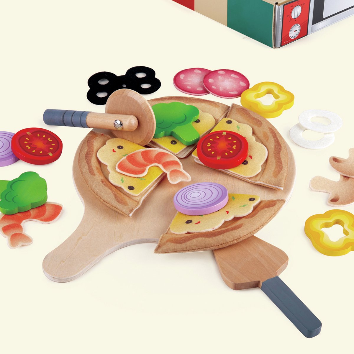 Hape perfekt pizza legesæt