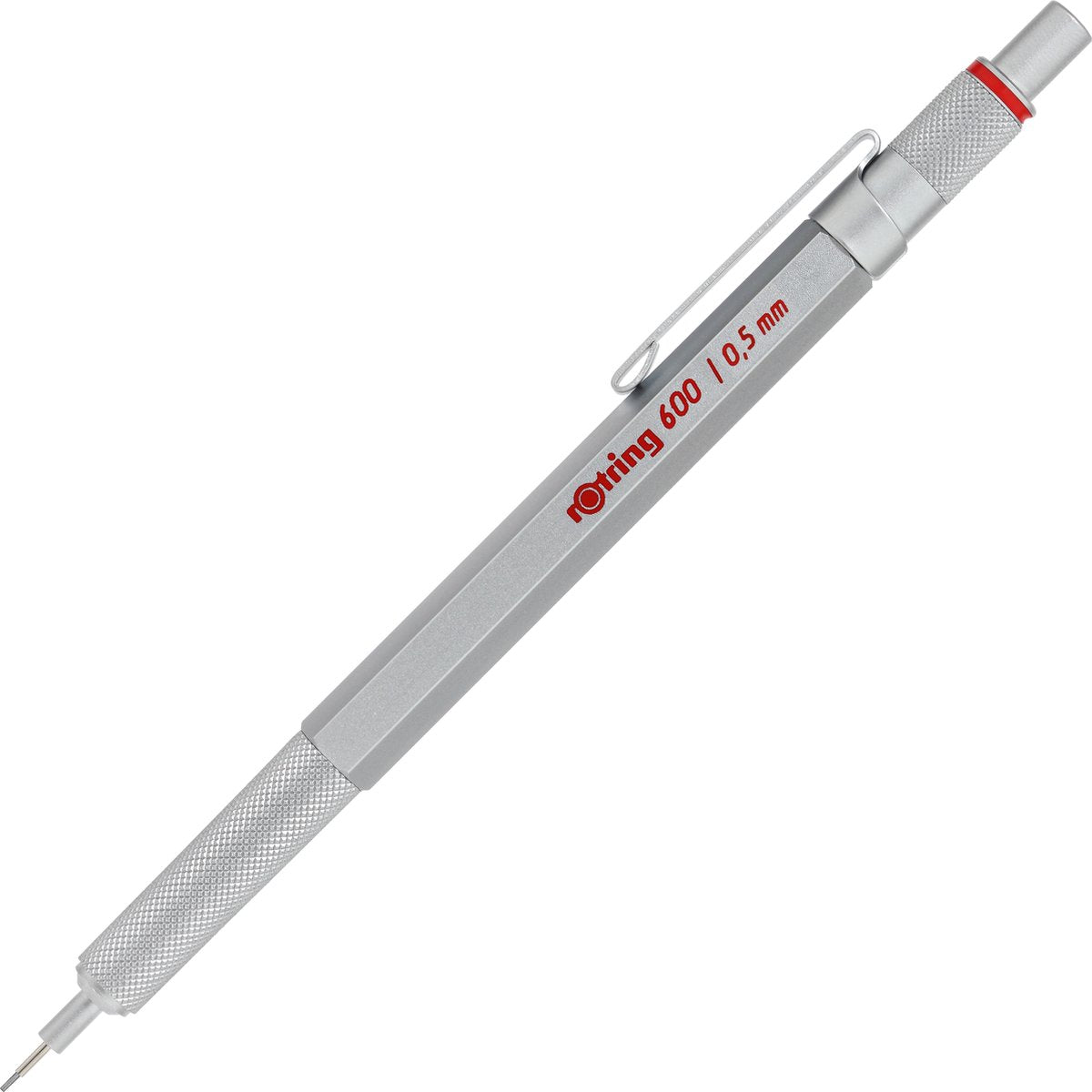 Rotring 600 mekanisk blyant | 0,5 mm | sølv farvet
