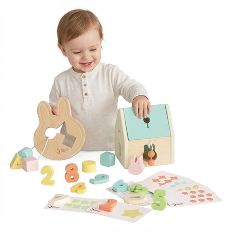 Lobbes toys bv classic world baby hej legetøjsboks 12-18 mdr