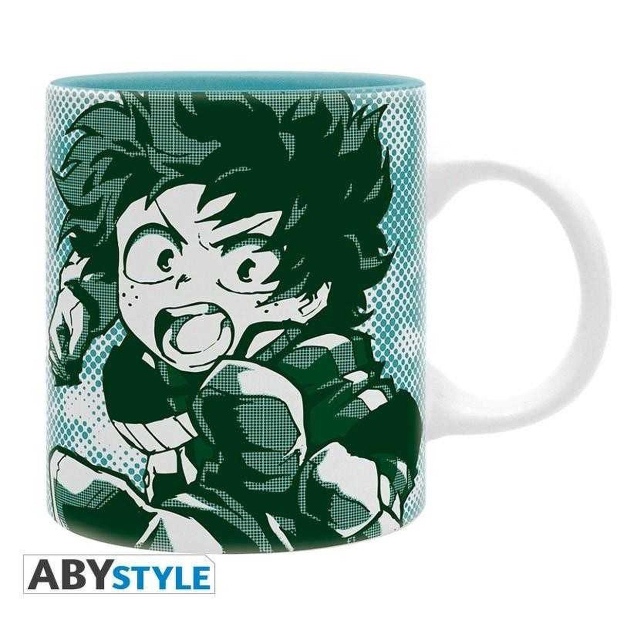 Merkløst sans marque my hero azademia - kop 320 ml - deku