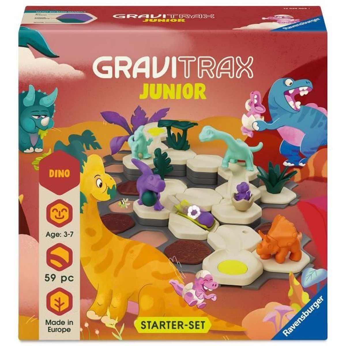 Gravitrax junior startsæt lille dinosaur
