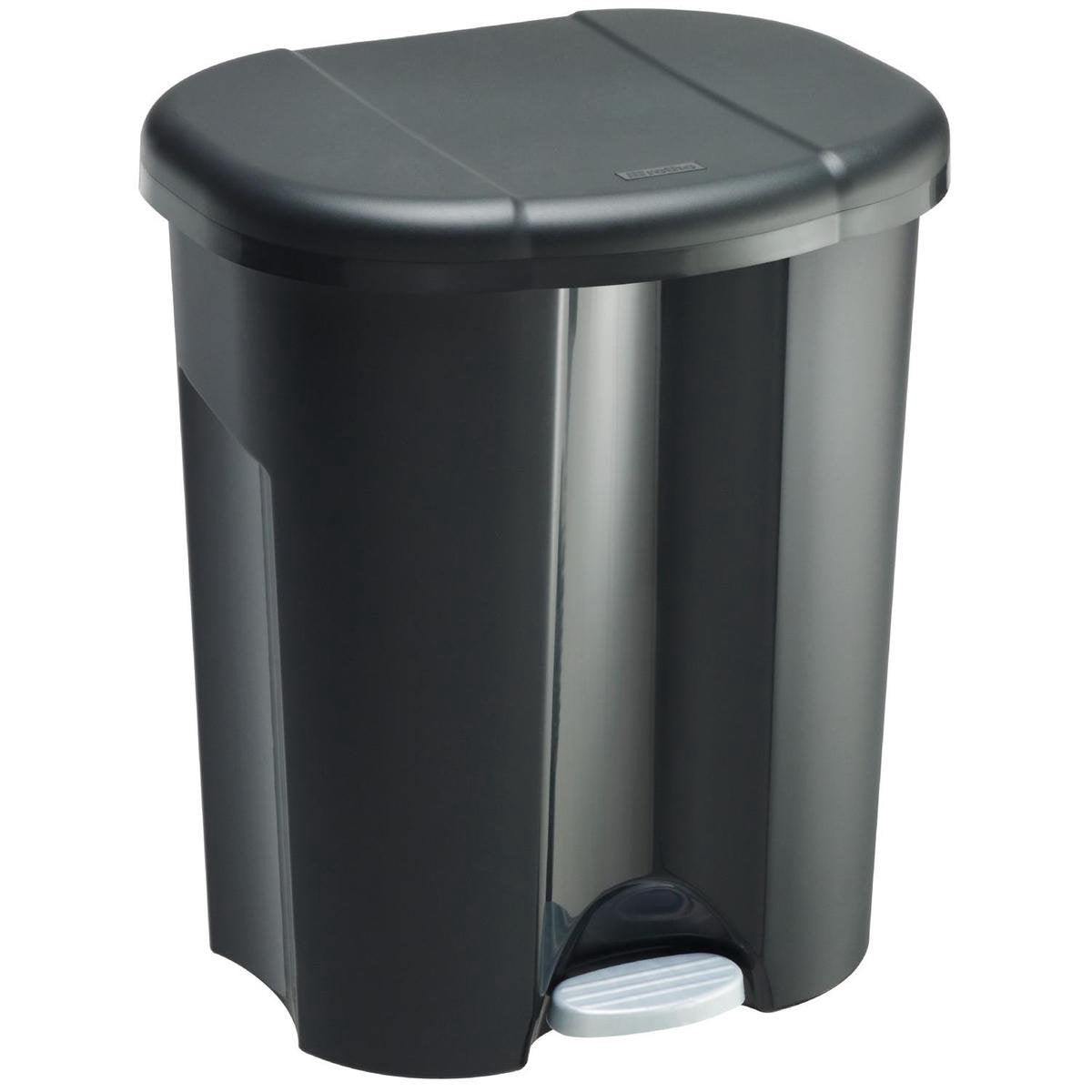 Rotho trio affaldsspand 10l + 2x15l sort