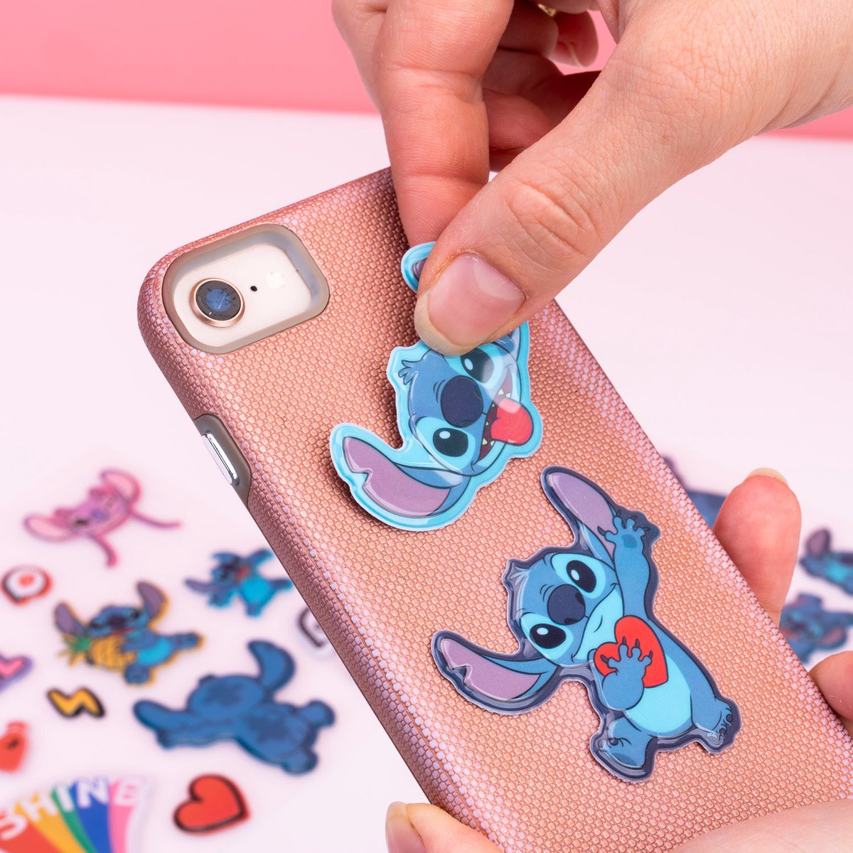 Paladone Disney - lilo stitch - sæt gadget-klistermærker hævet