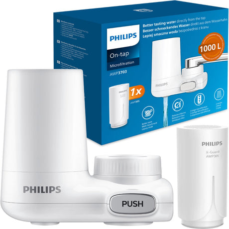 Philips awp3703 - postevandsfilter - velsmagende og ren - nem installation