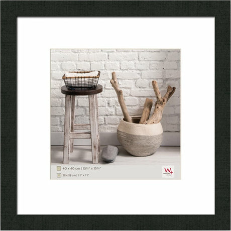 Walther home - træramme - fotostørrelse 40x40 cm - sort