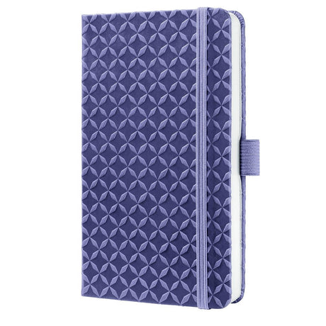 Sigel - notesbog - jolie flair - a6 - hardcover - 174 sider - linje - 80 gram papir - mørk lilla - si-jn130