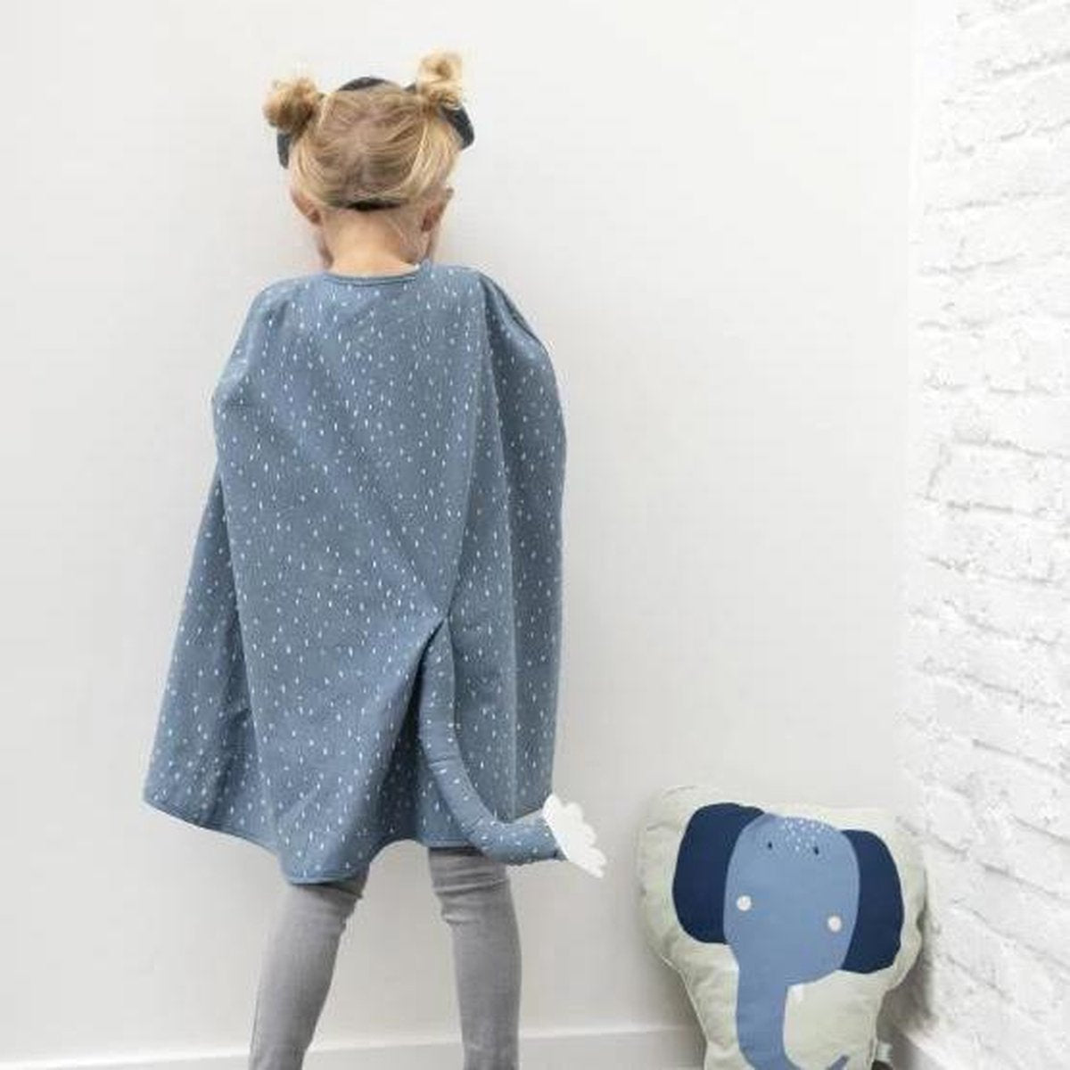 Trixie kappe og maske - mrs. elefant