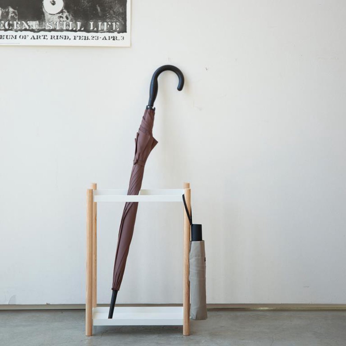 Yamazaki paraplystativ - almindelig - hvid