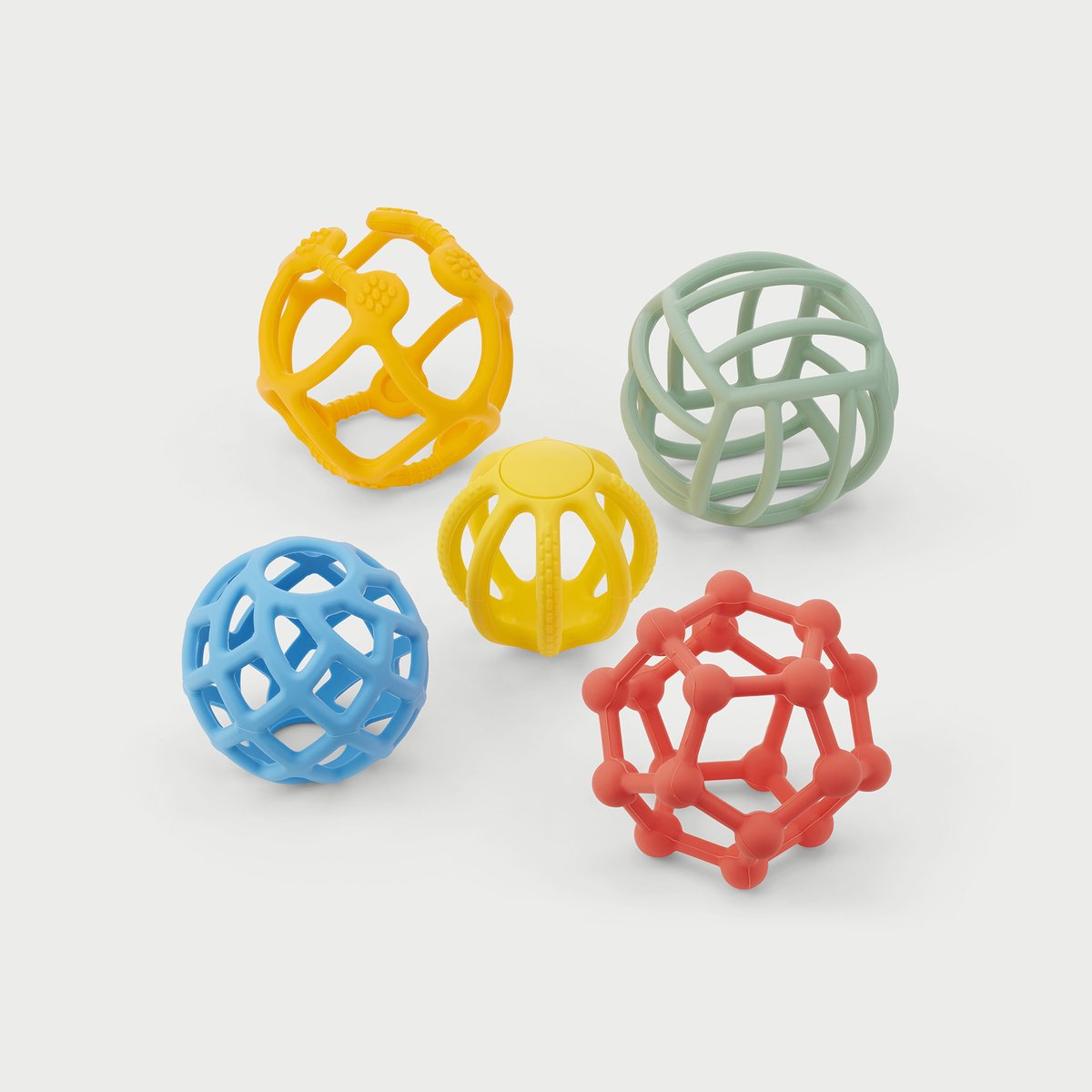 Tickit® tickit | silisoft fleksible bolde regnbuefarver